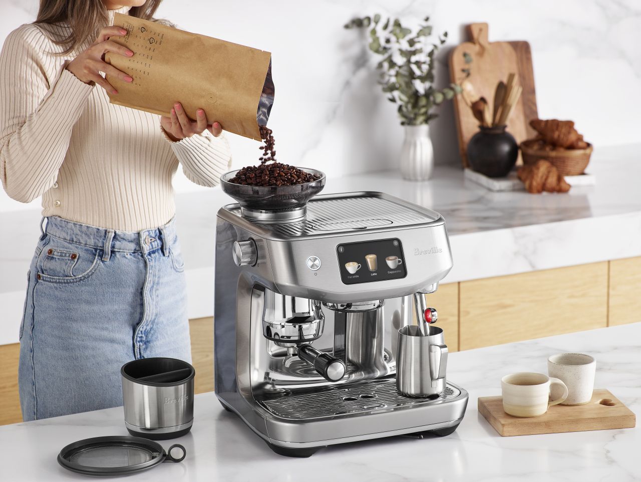 Breville - the Oracle Jet Coffee Machine - Stainless Steel - Wholesales Supply