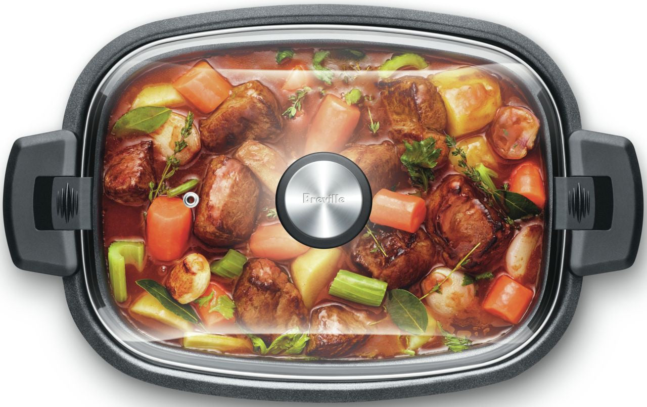 Breville - The Searing Slow Cooker - Stainless Steel - Wholesales Supply
