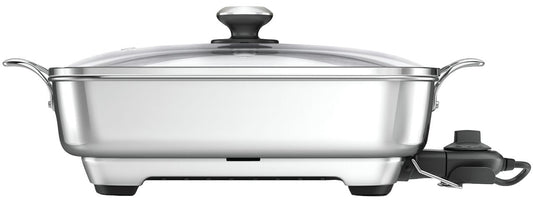 Breville - The Thermal Pro Stainless Frypan - Stainless Steel - Wholesales Supply