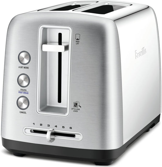 Breville - The Toast Control 2 Slice Toaster - Brushed Stainless Steel - Wholesales Supply
