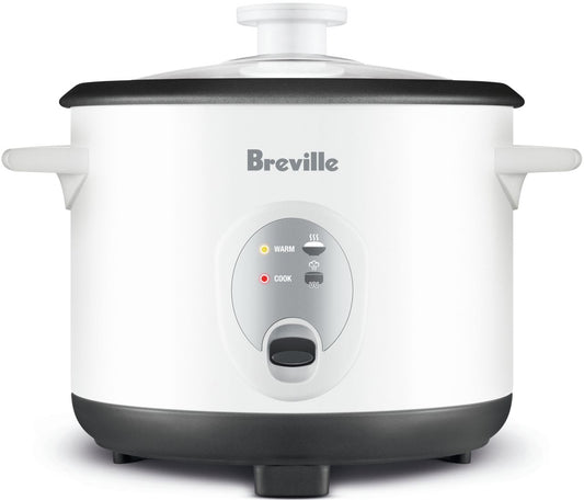 Breville - The Set & Serve Rice Cooker - White - Wholesales Supply
