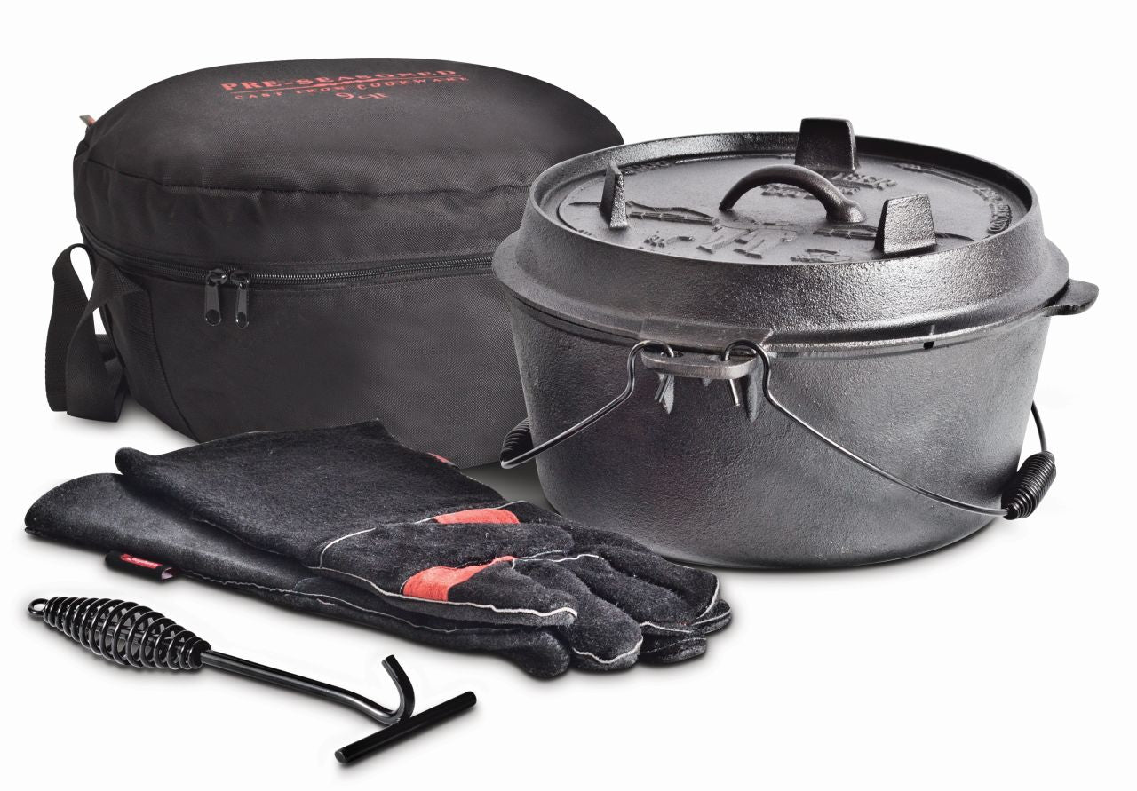 Campfire - Pioneer Camp Oven Set - 9 Quart - Wholesales Supply
