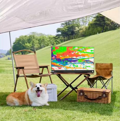 Chiq - 32" HD AC/DC/Lithium Battery Powered Portable Google TV - Wholesales Supply