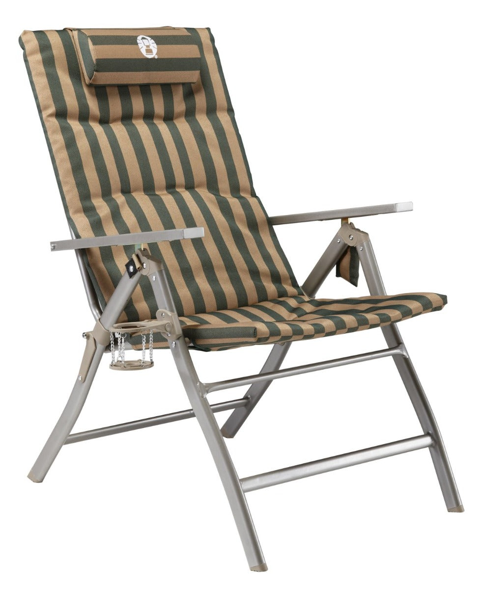 Coleman - 5 Position Recliner Chair - Classic Stripe - Wholesales Supply