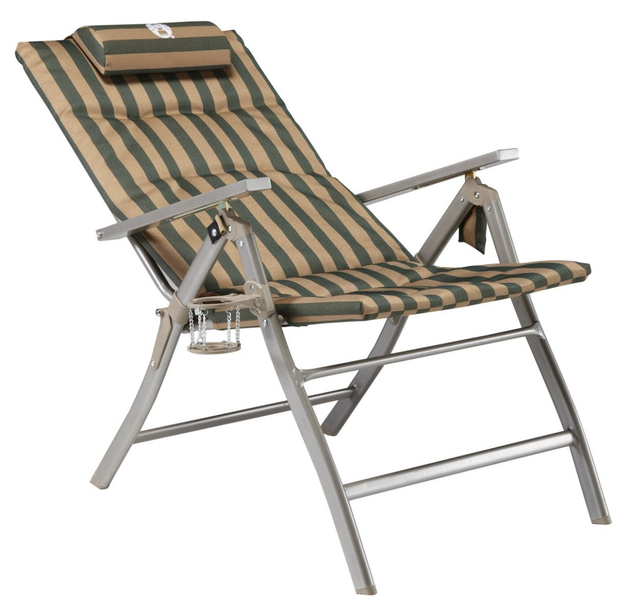 Coleman - 5 Position Recliner Chair - Classic Stripe - Wholesales Supply