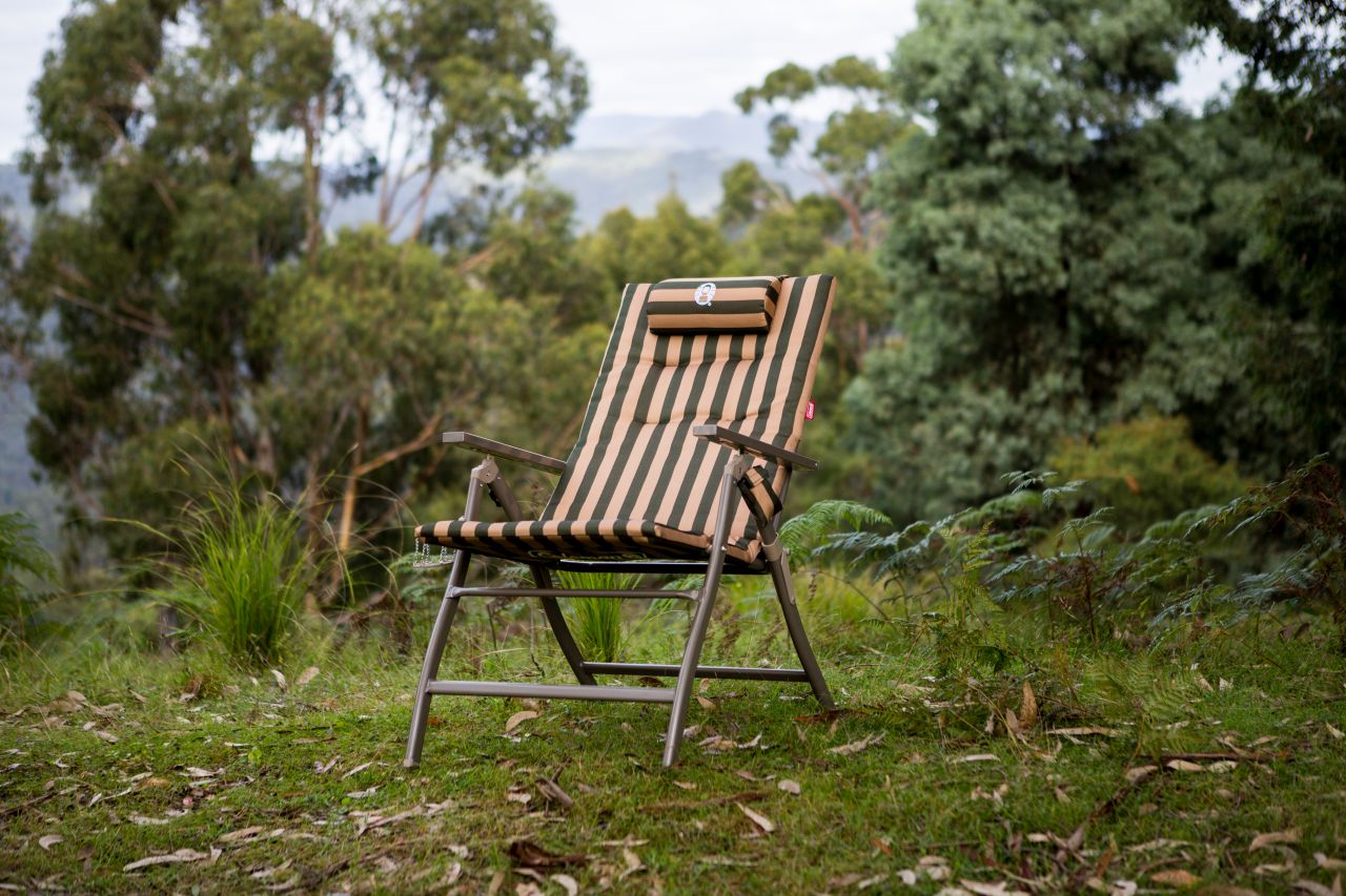 Coleman - 5 Position Recliner Chair - Classic Stripe - Wholesales Supply