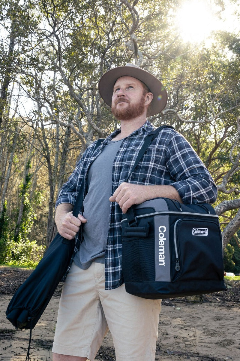 Coleman - 30 Can Soft Cooler - Black - Wholesales Supply