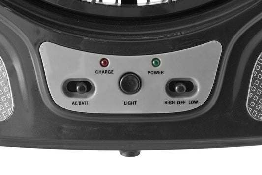 Coleman - Fan Lithium Ion Rechargeable Table (12") - Wholesales Supply