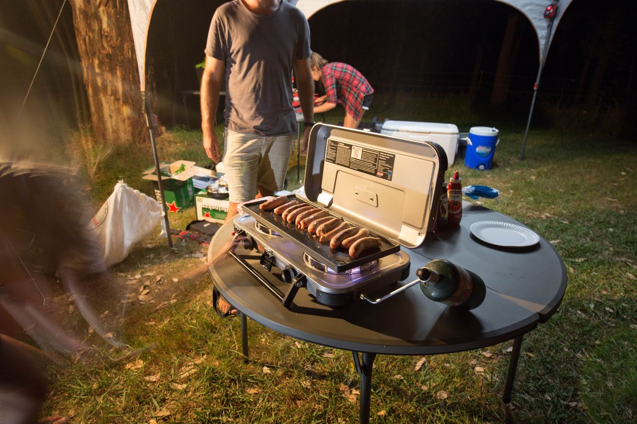 Coleman - HyperFlame Fyreknight Portable Stove - Silver - Wholesales Supply