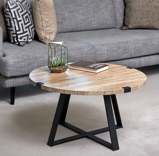 Criterion Capri 77cm Coffee Table - Oak - Wholesales Supply