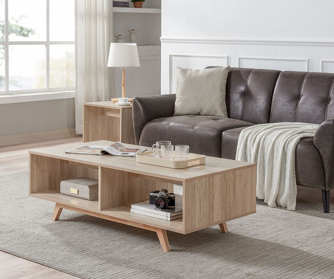 Criterion Metro Coffee Table -  Oak - Wholesales Supply