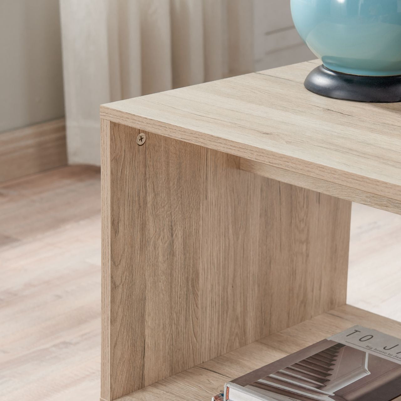 Criterion Metro End Table - Oak - Wholesales Supply