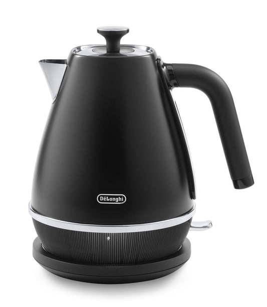 Delonghi - Distinta Moments 1.7L Kettle - Sunset Black - Wholesales Supply