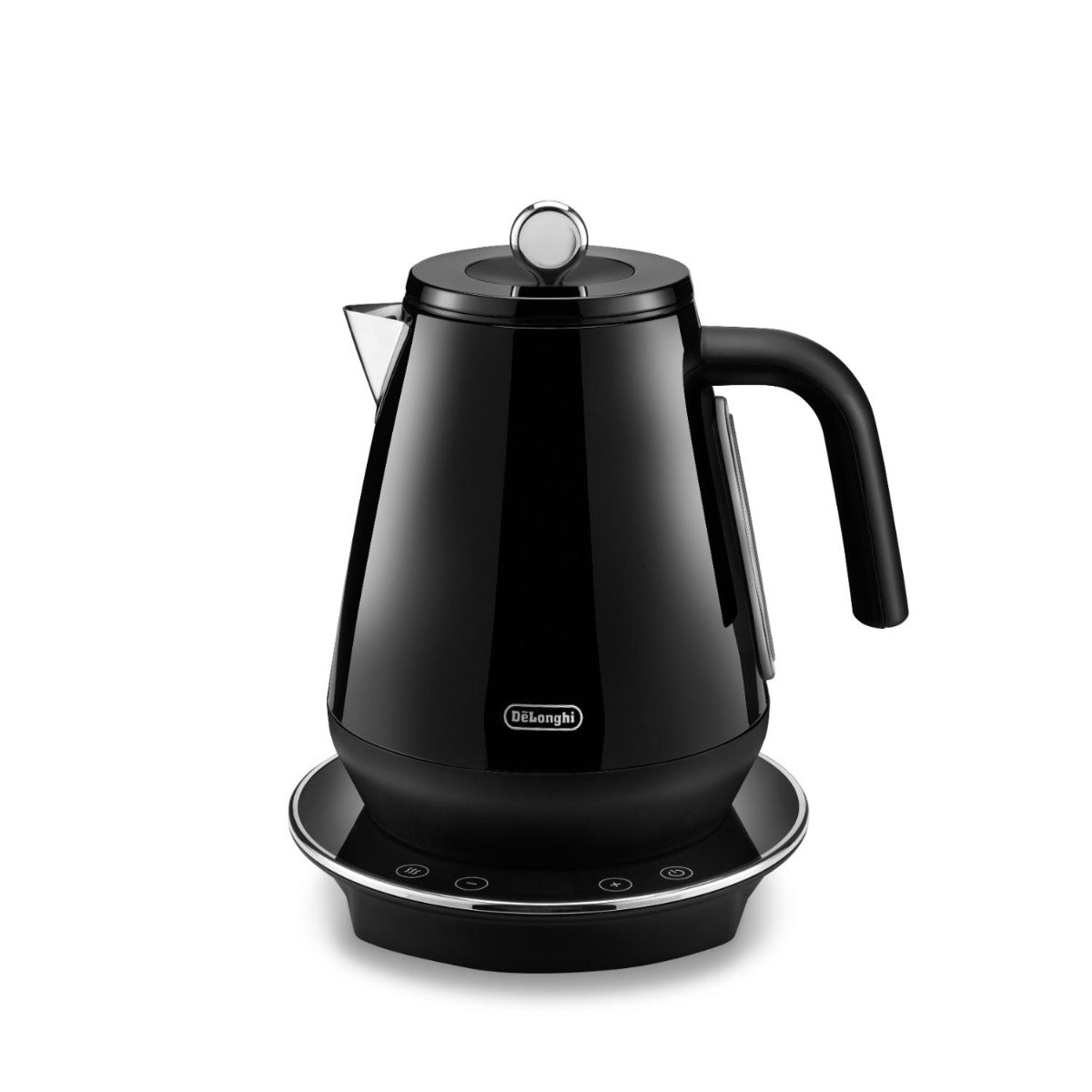 Delonghi - Eclettica 1.7L Kettle - Bold Black - Wholesales Supply