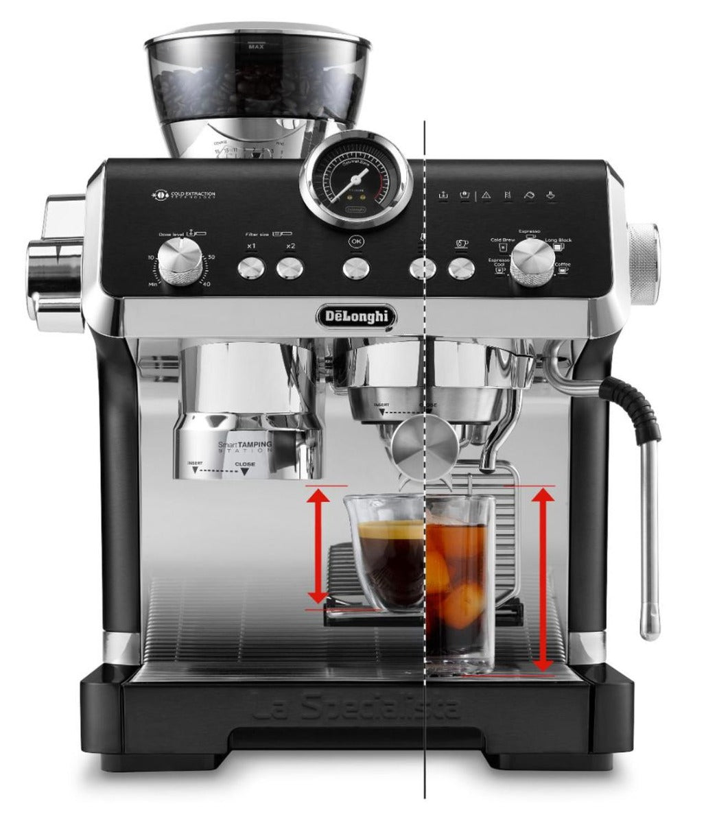 Delonghi - La Specialista Opera Manual Coffee Machine - Black - Wholesales Supply