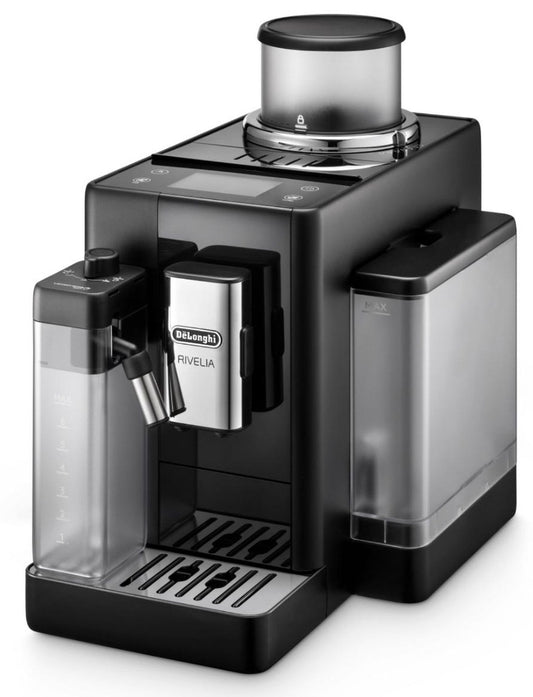 Delonghi - Rivelia Automatic Bean to Cup Coffee Machine - Black - Wholesales Supply