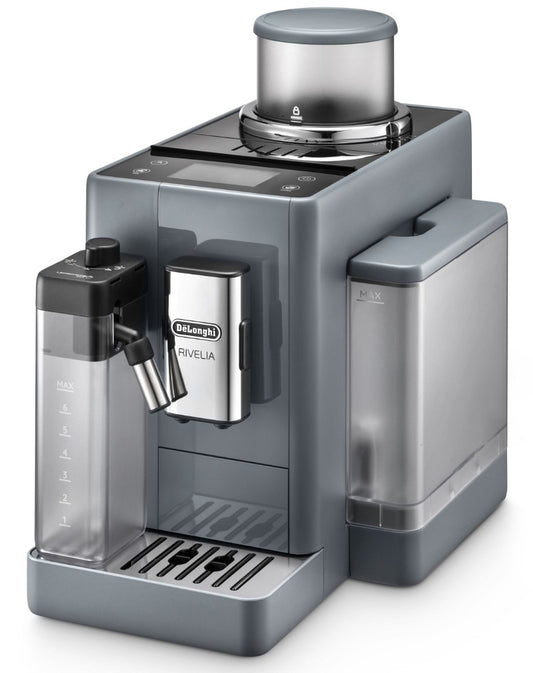 Delonghi - Rivelia Automatic Bean to Cup Coffee Machine - Grey - Wholesales Supply