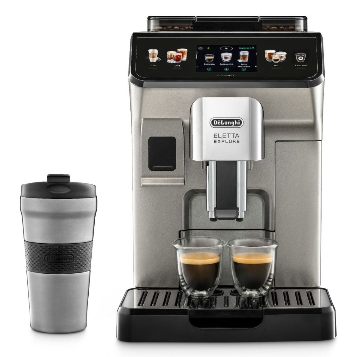 Delonghi - Eletta Explore Connect Fully Automatic Coffee Machine - Wholesales Supply
