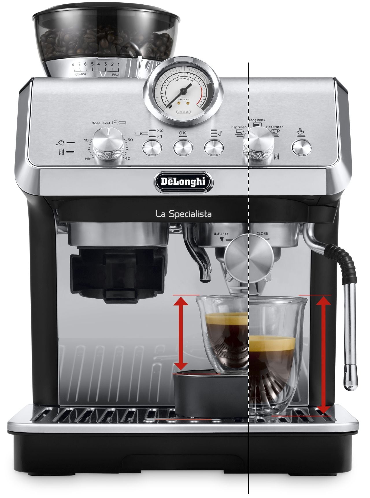 Delonghi - La Specialista Arte Manual Pump Coffee Machine - Wholesales Supply