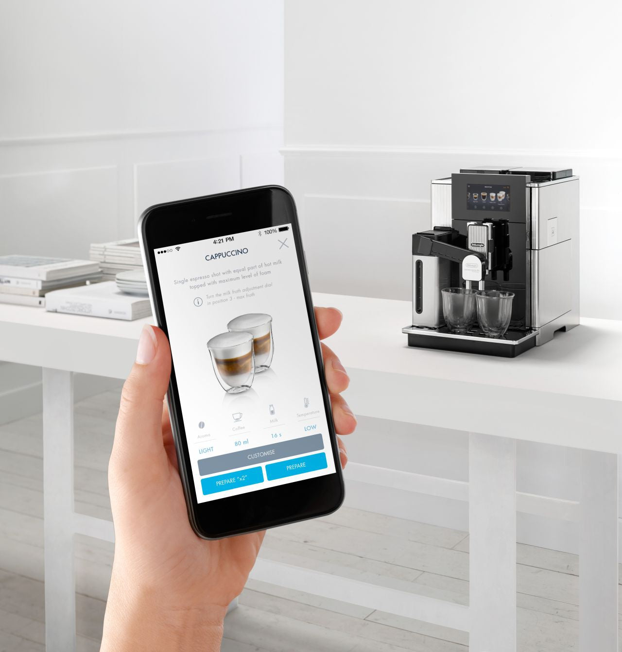 Delonghi - Maestosa Fully Automatic Coffee Machine - Wholesales Supply