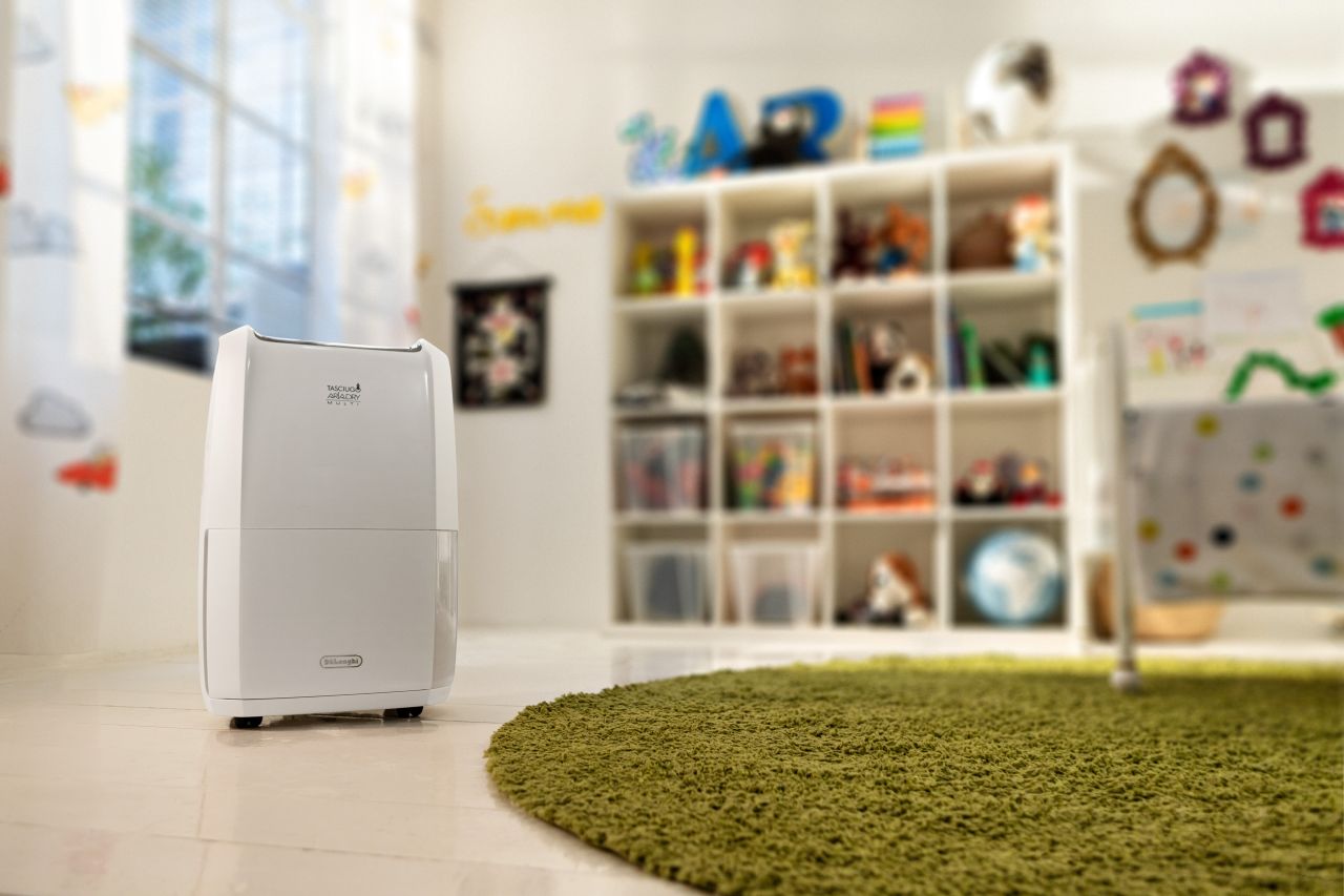 Delonghi - Tasciugo AriaDry Pure 21L 2 in 1 Dehumidifier & Air Purifier - Wholesales Supply