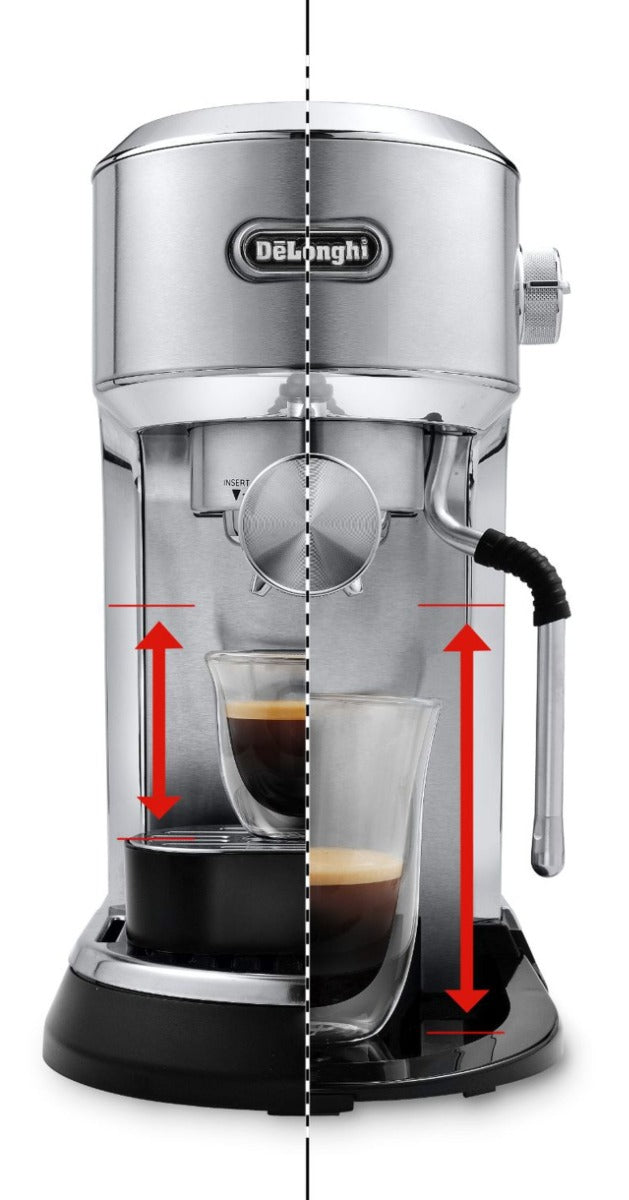 Delonghi - Dedica Maestro Coffee Machine - Silver - Wholesales Supply