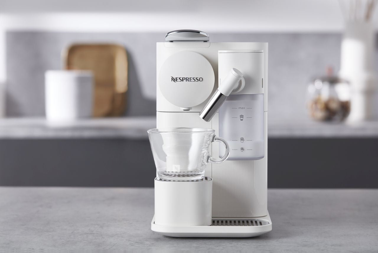 Delonghi - Lattissima One Coffee Machine - White - Wholesales Supply