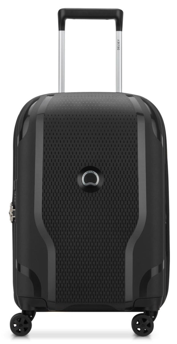Delsey - 55cm Clavel Val Trolley Cabin Ex 4Dr - Black - Wholesales Supply