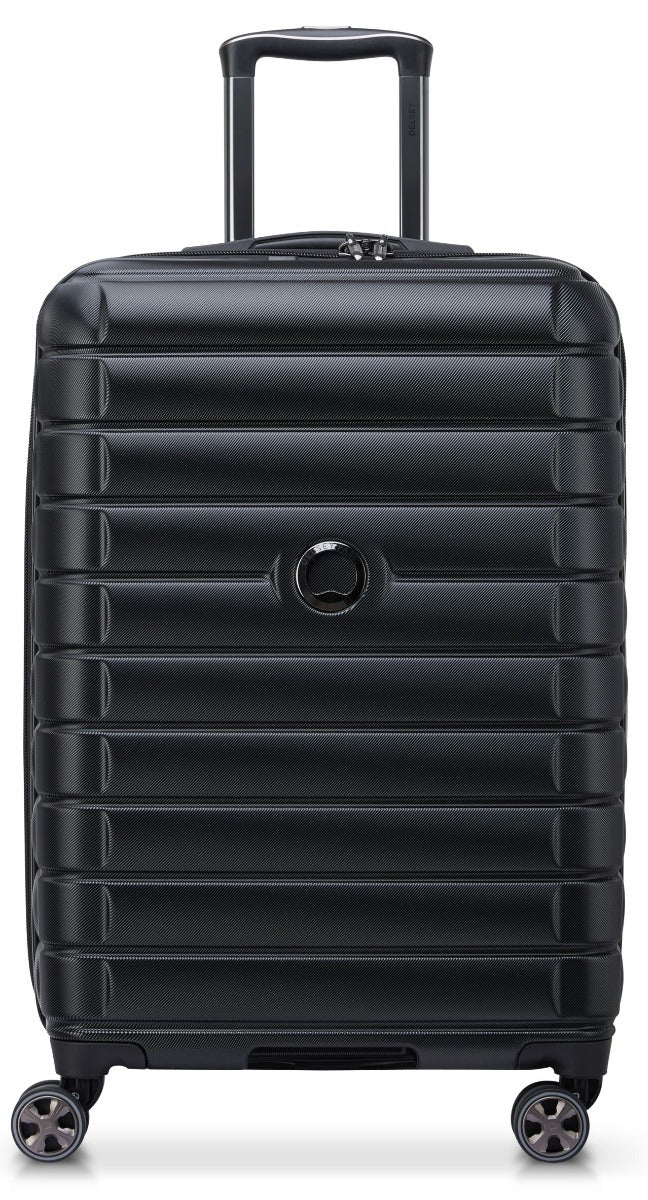 Delsey - 66cm Shadow 5.0 Val Trolley Ext - Black - Wholesales Supply