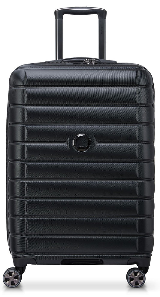 Delsey - 66cm Shadow 5.0 Val Trolley Ext - Black - Wholesales Supply