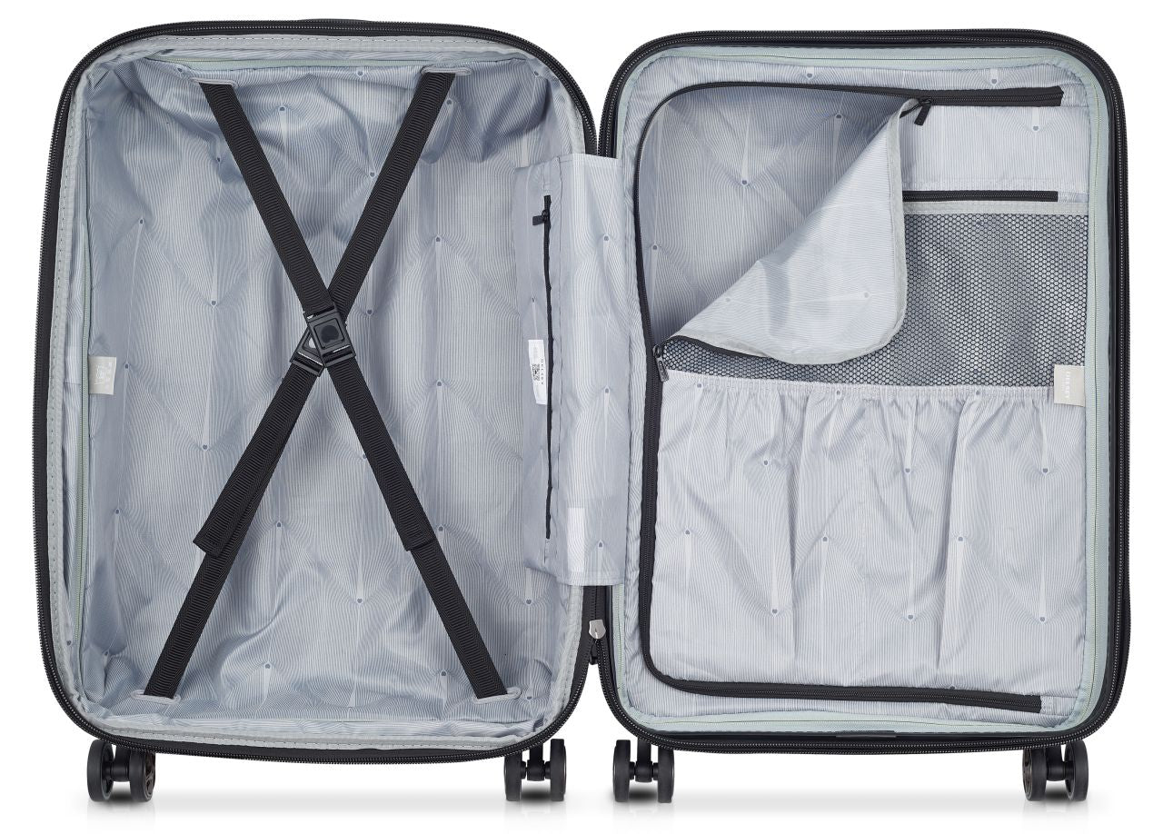 Delsey - 66cm Shadow 5.0 Val Trolley Ext - Black - Wholesales Supply