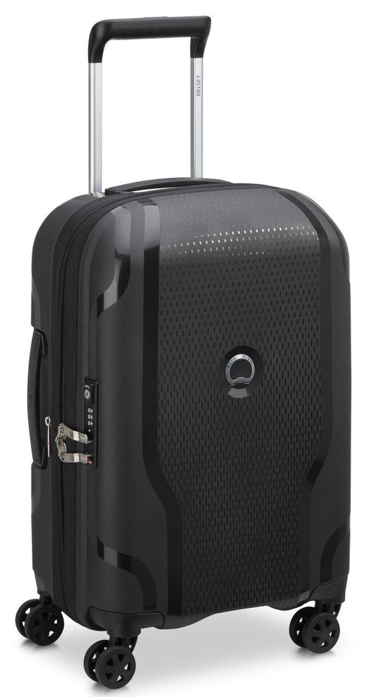 Delsey - 76cm Clavel Valise Trolley Ext 4Dr - Black - Wholesales Supply