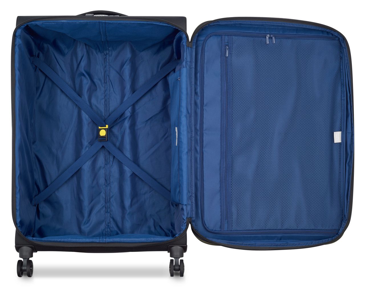 Delsey - 78cm Brochant 3 Va Trolley Ex 4Dr - Black - Wholesales Supply