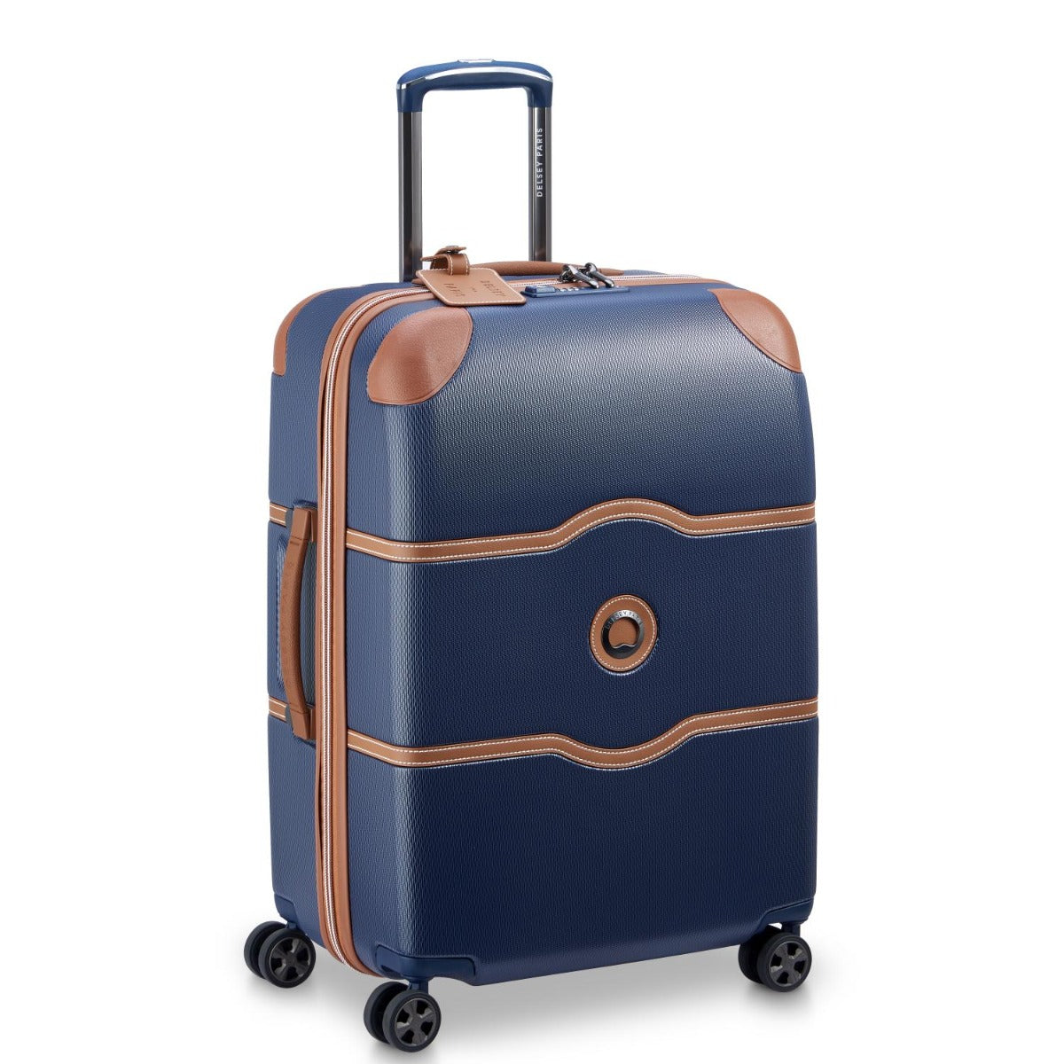 66cm Chatelet Air 2.0 4 Double Wheel Trolley Case - Navy Blue - Wholesales Supply