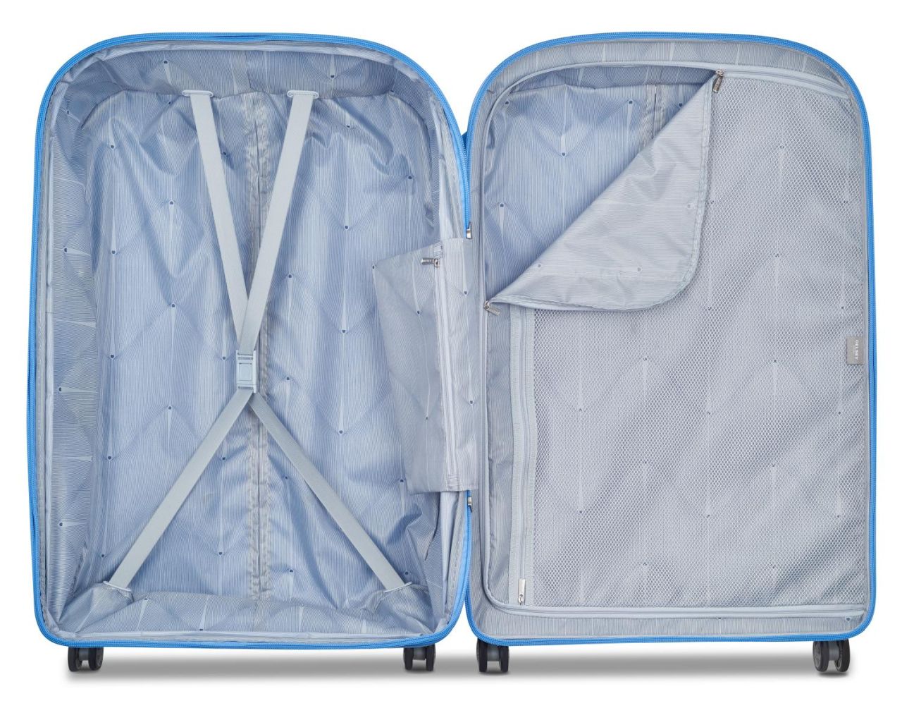 Delsey - 76cm Clavel Valise Trolley Ext 4Dr - Lavender Blue - Wholesales Supply