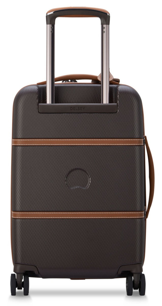 Delsey - 55cm Chatelet Air 2.0 4 Double Wheel Cabin Trolley Case - Chocolate - Wholesales Supply