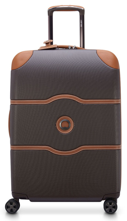 Delsey - 66cm Chatelet Air 2.0 4 Double Wheel Trolley Case - Chocolate - Wholesales Supply