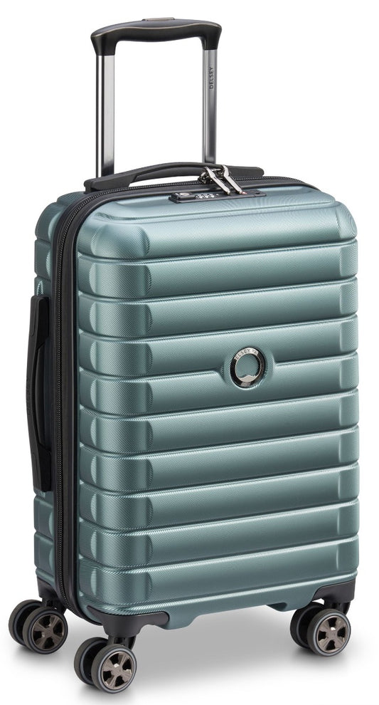 Delsey - 55cm Shadow 5.0 4Dbl Wheel Expand Trolley Case - Green - Wholesales Supply