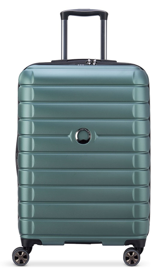 Delsey - 66cm Shadow 5.0 4Dbl Wheel Expand Trolley Case - Green - Wholesales Supply