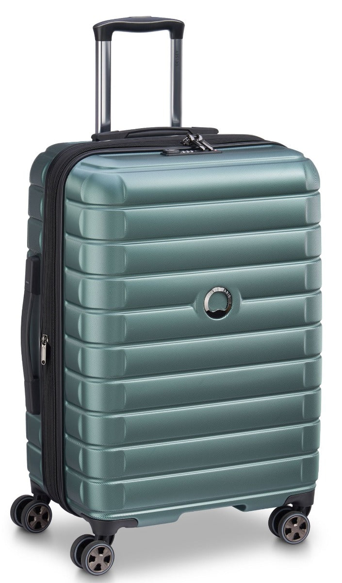 Delsey - 66cm Shadow 5.0 4Dbl Wheel Expand Trolley Case - Green - Wholesales Supply