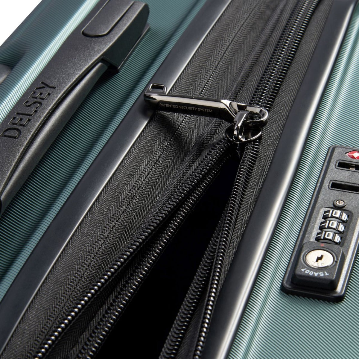 Delsey - 66cm Shadow 5.0 4Dbl Wheel Expand Trolley Case - Green - Wholesales Supply