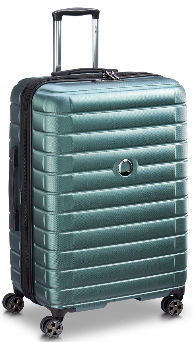 Delsey - 75cm Shadow 5.0 4Dbl Wheel Expand Trolley Case - Green - Wholesales Supply