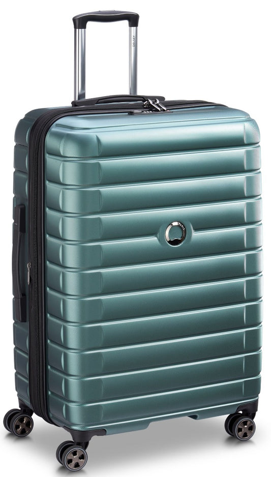 Delsey - 75cm Shadow 5.0 4Dbl Wheel Expand Trolley Case - Green - Wholesales Supply