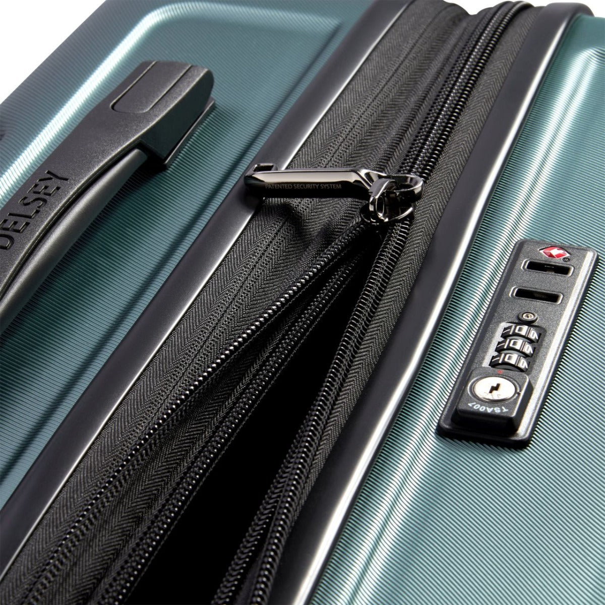 Delsey - 75cm Shadow 5.0 4Dbl Wheel Expand Trolley Case - Green - Wholesales Supply