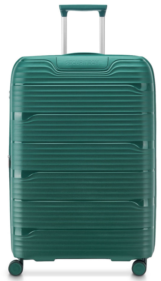Delsey - SECURITECH 76cm Dune Val Trolley Ext 4Dr - Green - Wholesales Supply