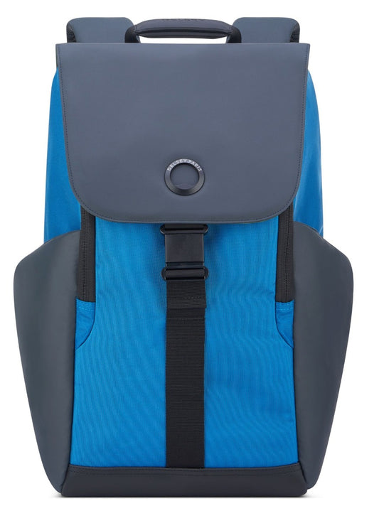 Delsey - Securflap 15" 1 Compartment Backpack 15 - Navy - Wholesales Supply