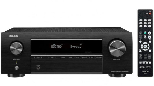 Denon 70W 5CH 4K Ultra HD AV Receiver with Bluetooth - Black - Wholesales Supply