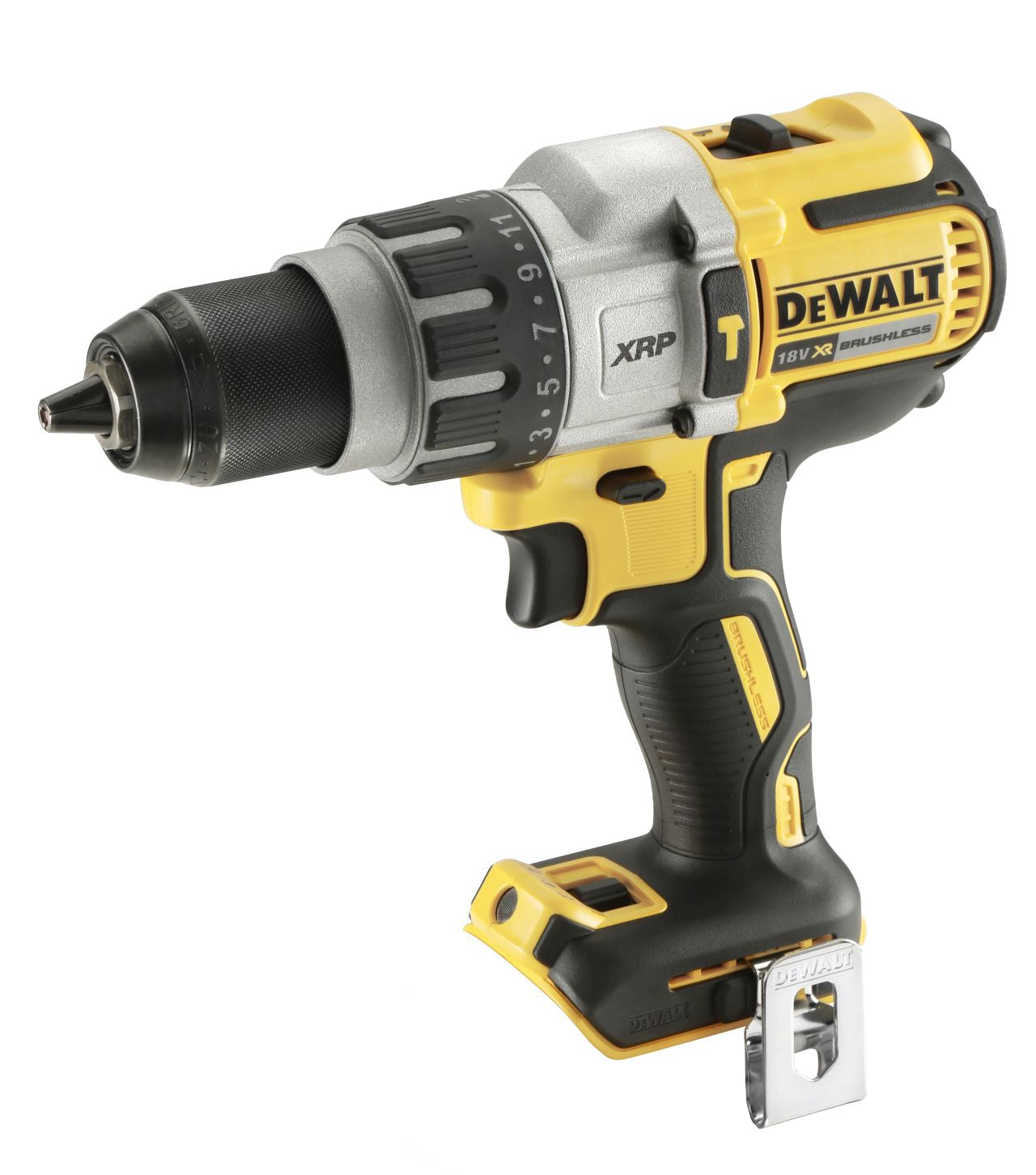Dewalt - 18V XR Li-Ion Brushless XRP 3 Speed Hammer Drill/Driver - Bare Unit - Wholesales Supply