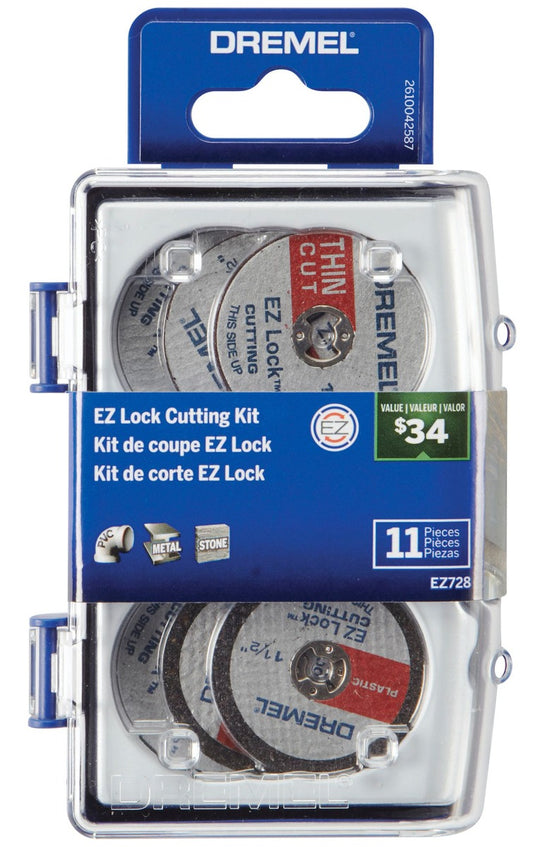 Dremel - EZ Lock Cutting Accessory Kit EZ728-01 - Wholesales Supply