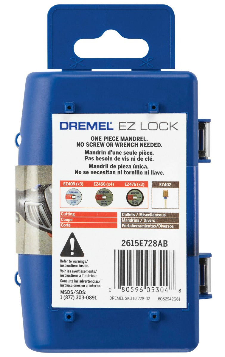 Dremel - EZ Lock Cutting Accessory Kit EZ728-01 - Wholesales Supply